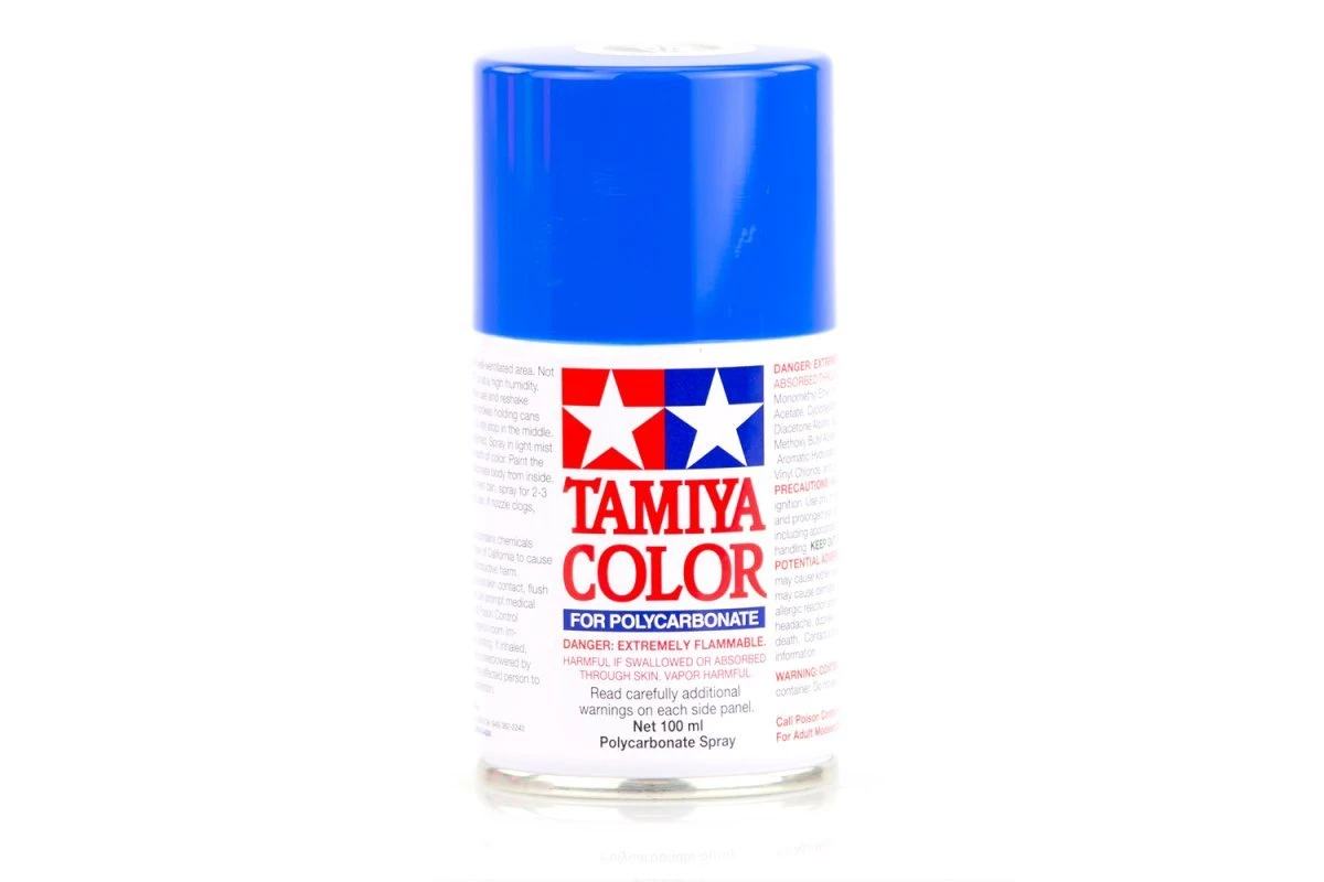 86030 | Tamiya PS-30 Brilliant Blue Polycarbonate Spray Paint 100ml 3 86030 | Tamiya PS-30 Brilliant Blue Polycarbonate Spray Paint 100ml