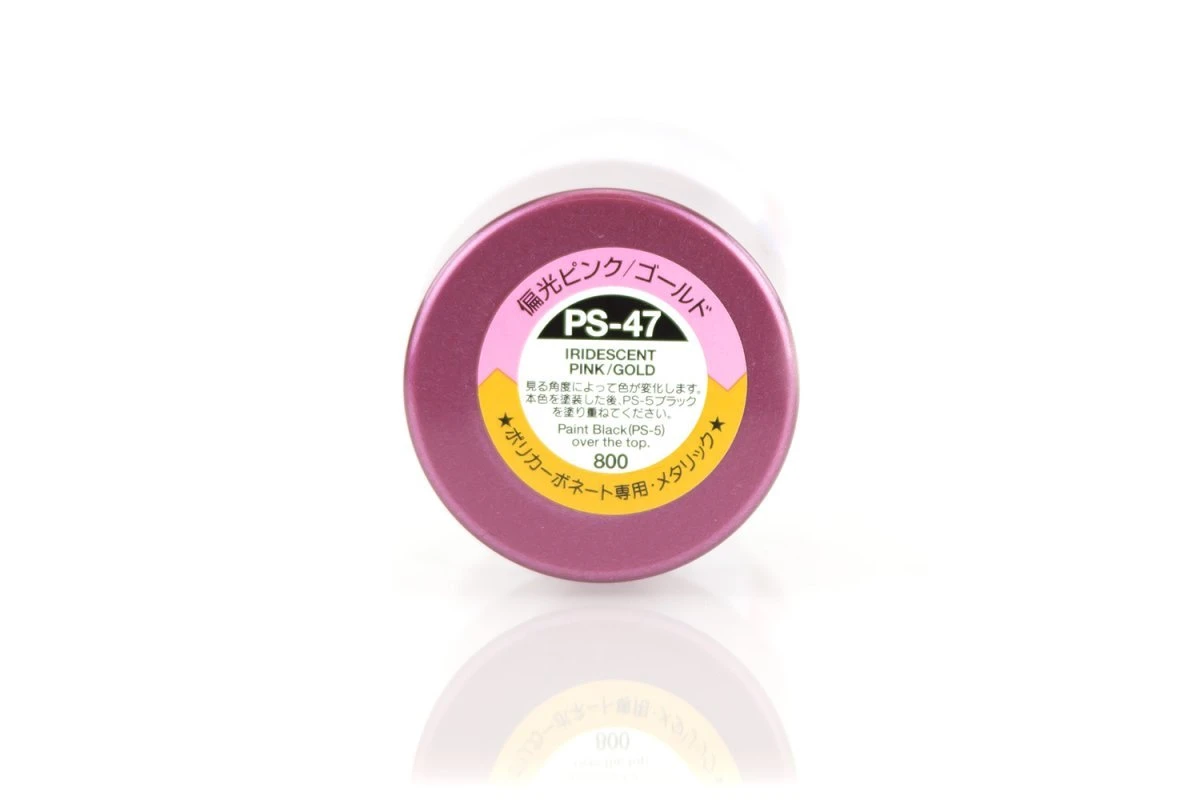 86047 | Tamiya PS-47 Iridescent Pink/Gold Polycarbonate Spray Paint 100ml 4 86047 | Tamiya PS-47 Iridescent Pink/Gold Polycarbonate Spray Paint 100ml - Image 2