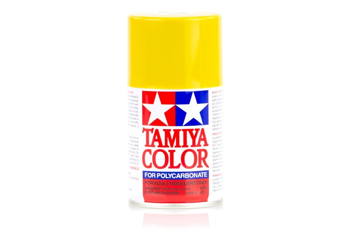 86056 | Tamiya PS-56 Mustard Yellow Polycarbonate Spray Paint 100ml 3 86056 | Tamiya PS-56 Mustard Yellow Polycarbonate Spray Paint 100ml