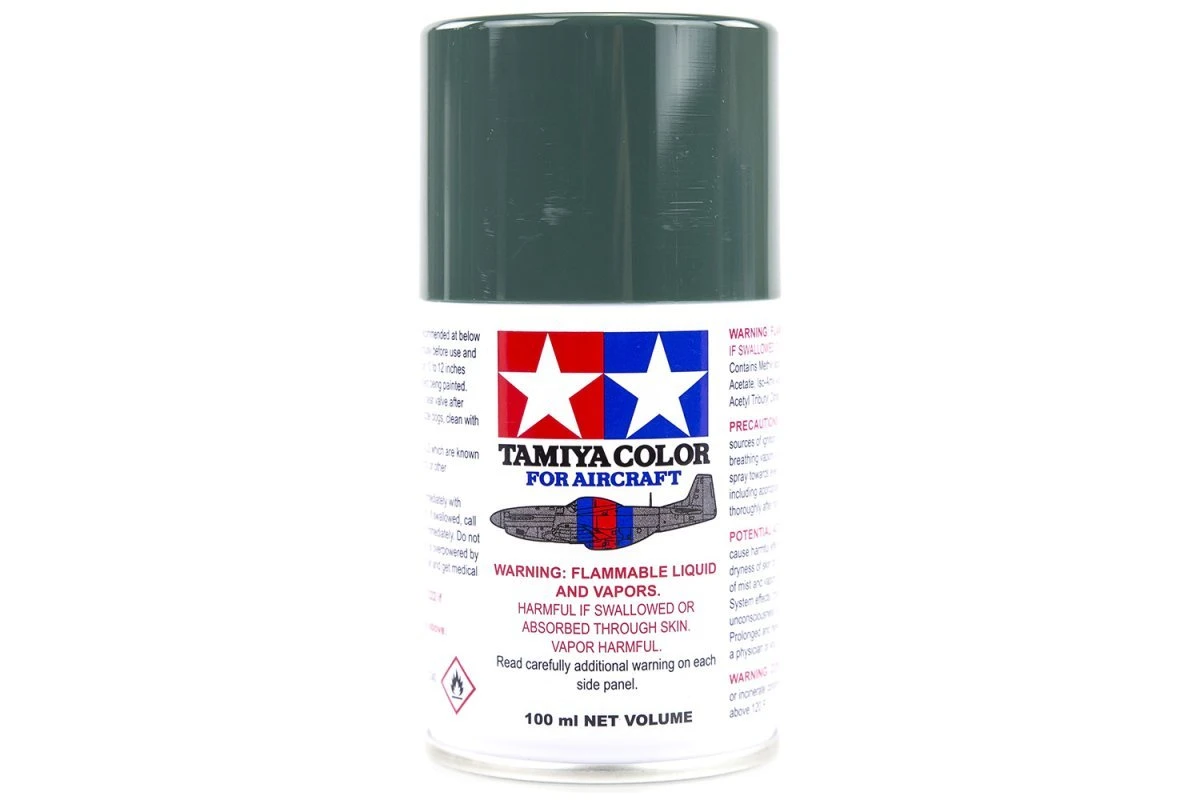 86501 | Tamiya AS-1 Dark Green (IJN) Aircraft Series Spray Paint 100ml 3 86501 | Tamiya AS-1 Dark Green (IJN) Aircraft Series Spray Paint 100ml