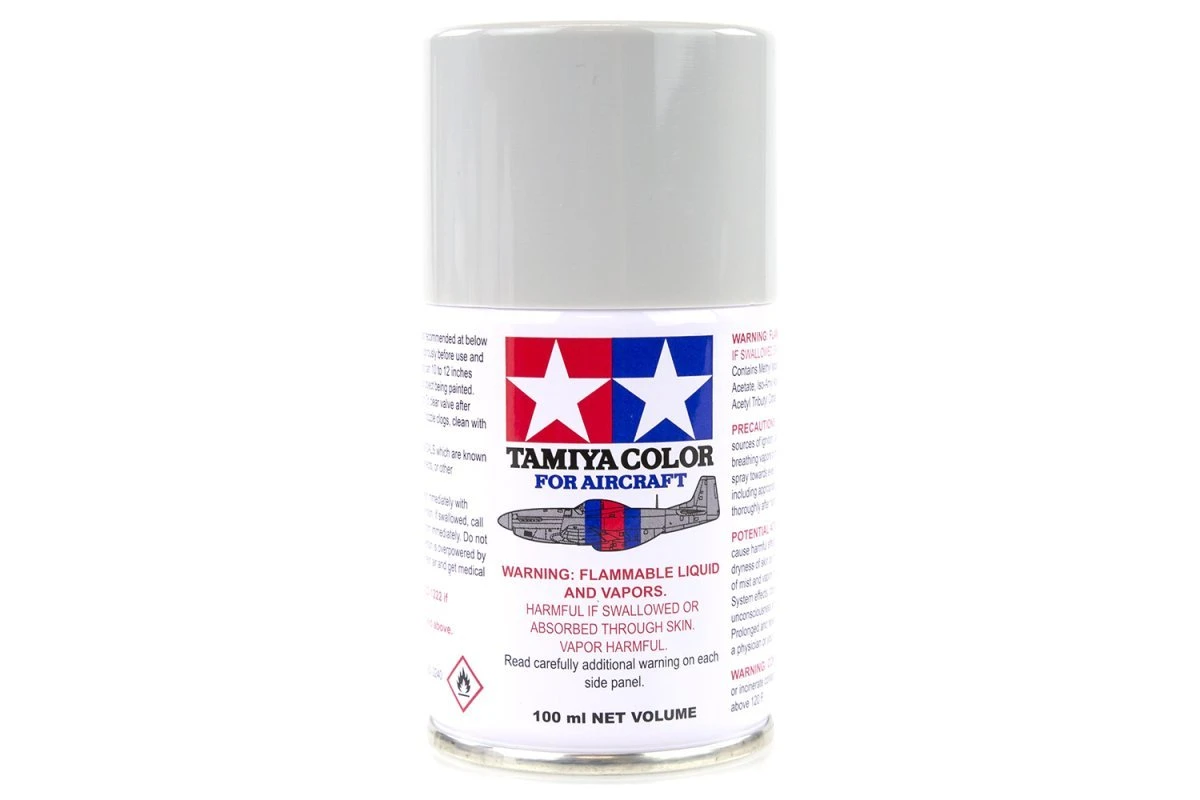 86502 | Tamiya AS-2 Light Gray (IJN) Aircraft Series Spray Paint 100ml 3 86502 | Tamiya AS-2 Light Gray (IJN) Aircraft Series Spray Paint 100ml