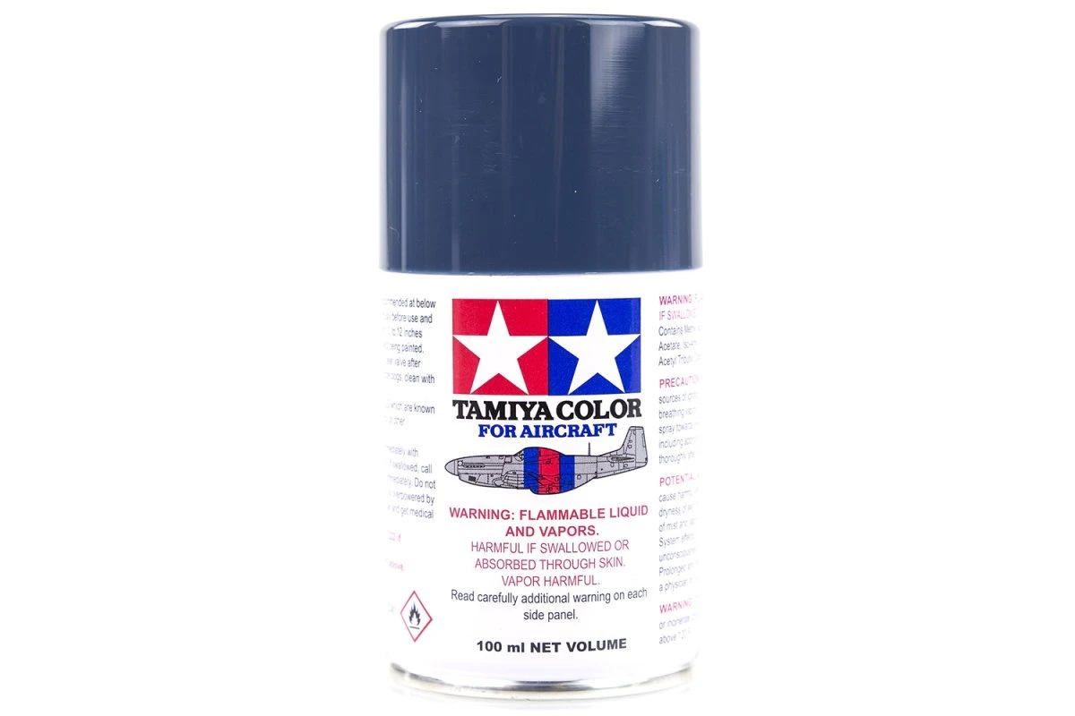 86508 | Tamiya AS-8 Navy Blue (US Navy) Aircraft Series Spray Paint 100ml 3 86508 | Tamiya AS-8 Navy Blue (US Navy) Aircraft Series Spray Paint 100ml
