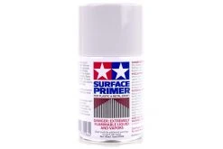 87026 | Tamiya Surface Primer Spray For Plastic & Metal (Grey) 100ml