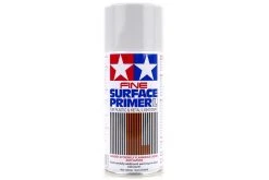 87064 | Tamiya Light Grey Fine Surface Primer Large Spray For Plastic & Metal 180ml
