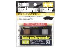 87085 | Tamiya Orange Rust/Gunmetal/Silver Weathering Master Set C