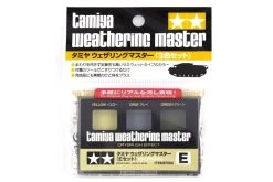 87098 | Tamiya Pale Yellow/Grey/Green Weathering Master Set E