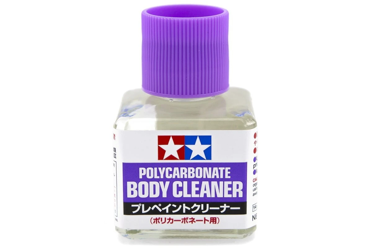 87118 | Tamiya Polycarbonate Body Cleaner 40ml 3 87118 | Tamiya Polycarbonate Body Cleaner 40ml