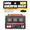 87123 | Tamiya Pale Titanium/Light Gunmetal/Copper Weathering Master Set F -Tamiya Shop TAM 87123 00 1200x800 1