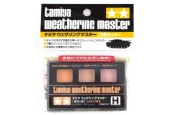 87127 | Tamiya Pale Orange/Ivory/Peach Weathering Master Set H