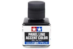 87131 | Tamiya Black Panel Line Accent Colour Paint 40ml