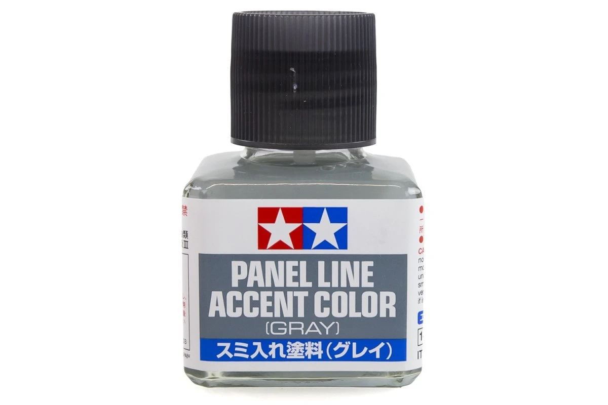 87133 | Tamiya Panel Line Accent Color Grey 40ml 3 87133 | Tamiya Panel Line Accent Color Grey 40ml