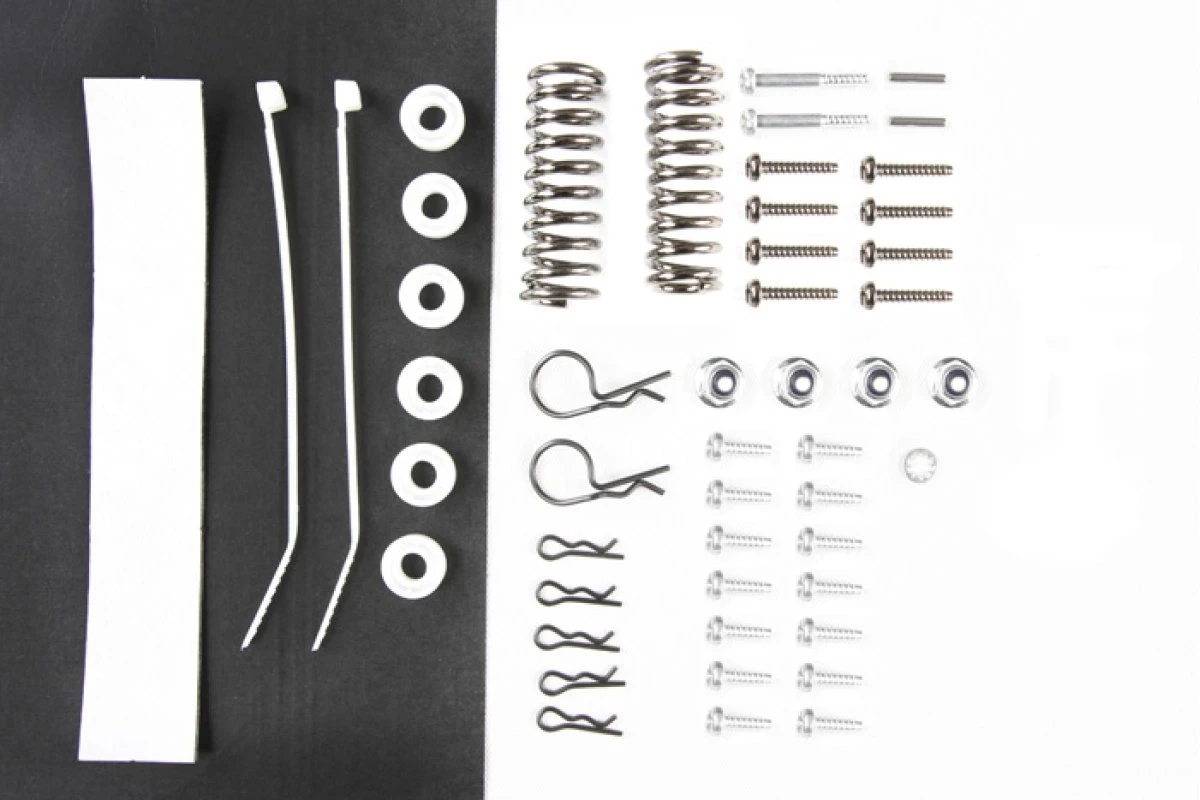 9415594 | Tamiya Shock Springs, Hardware & Body Clips (Parts Bag) 3 9415594 | Tamiya Shock Springs, Hardware & Body Clips (Parts Bag)